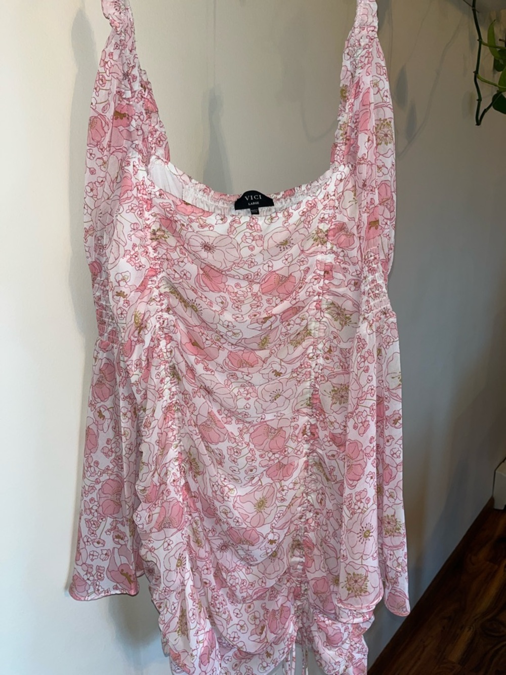 Vici Fresh Poppies dress size Large